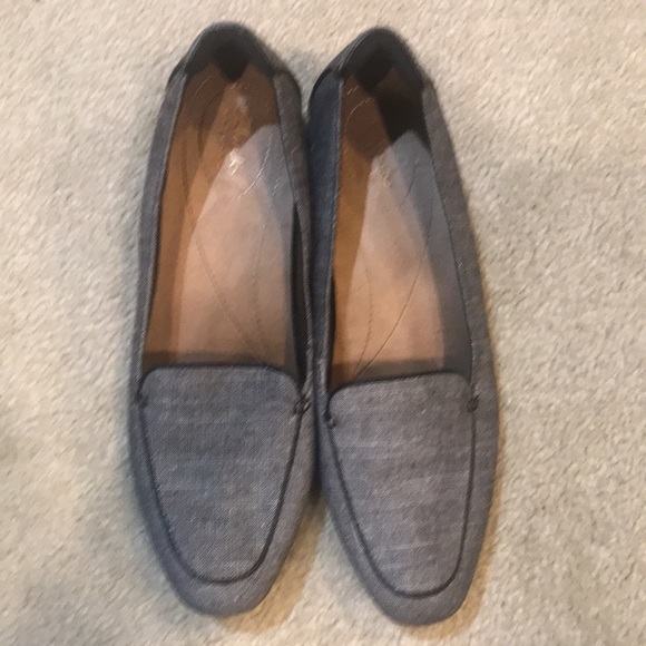 NWOT Clarks Artisan Tweed Gray/Black Slip On Loafer Style Shoes-Size 9M - Picture 2 of 8